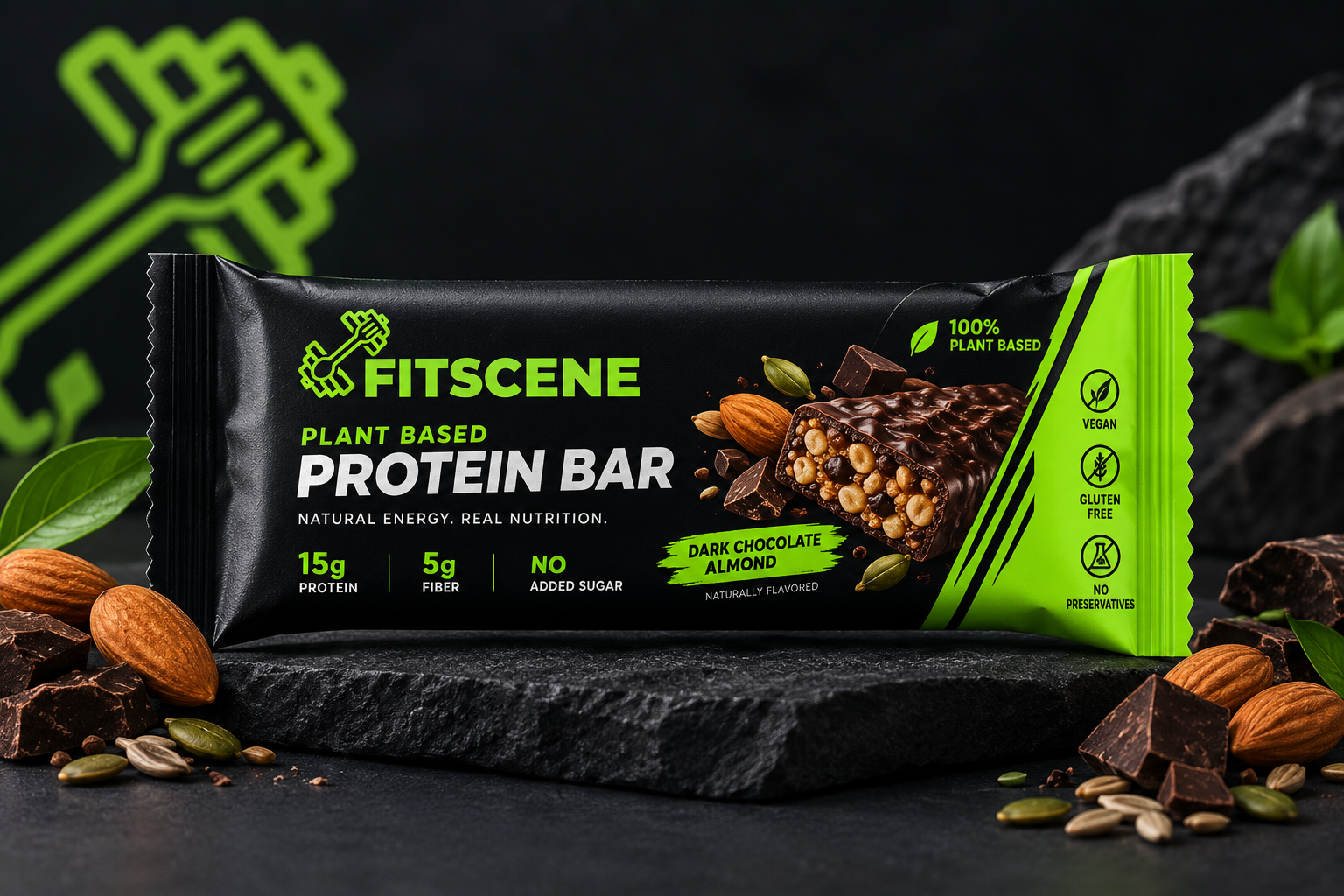 Fitscene Plant Based Protein Bar